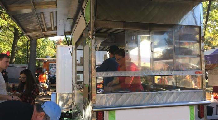 New York Style Food Trailer Shanghai Stainless Trailer
